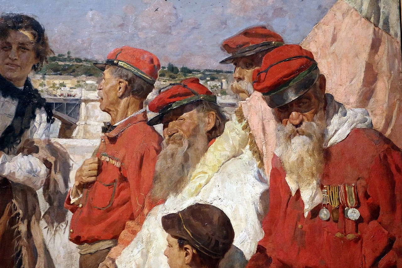 Camicie rosse - dettaglio